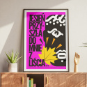 Plakat - Jesień z liścia - A2 (420x594mm)
