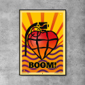 Plakat - Boom - A3 (297x420mm)